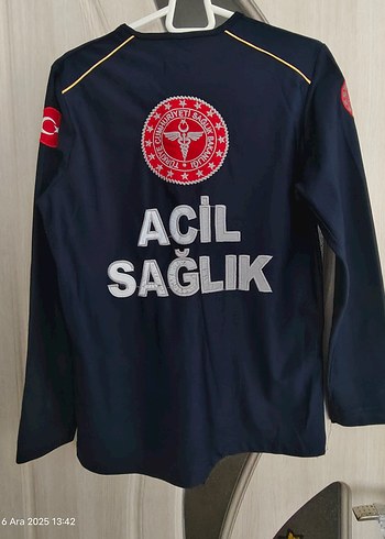 112 acil uzun kollu yazlık t-shirt - Görsel 3