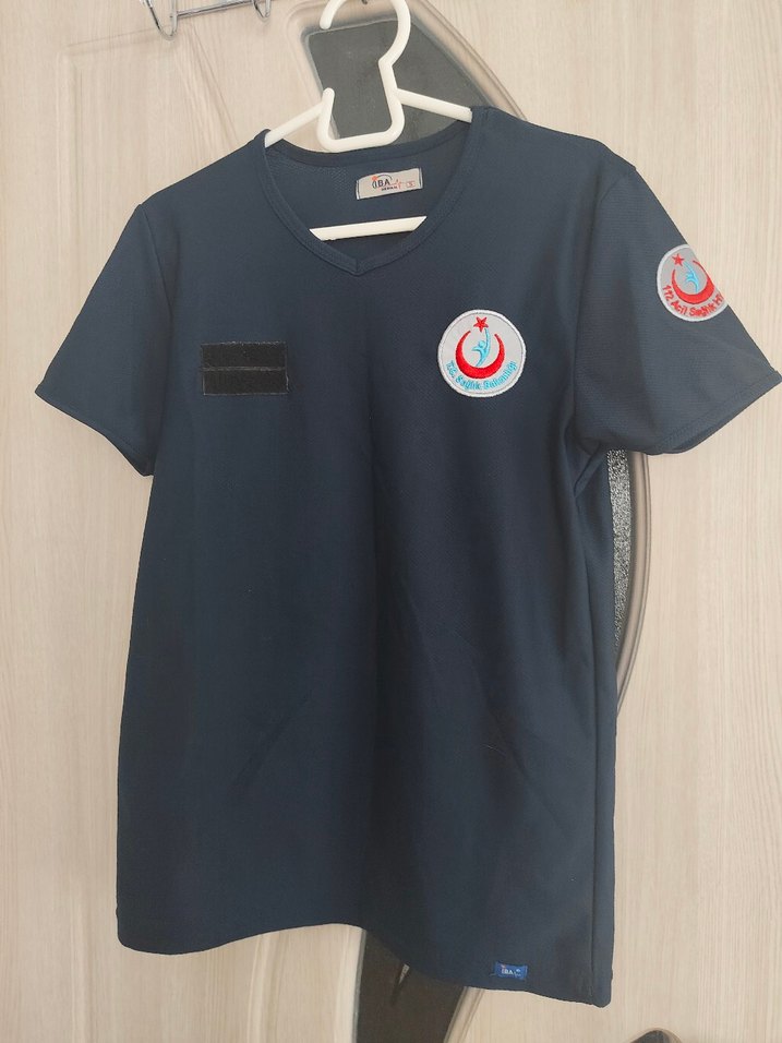 112 acil kısa kollu yazlık t-shirt - Görsel 2