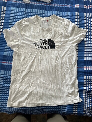 The north face beyaz t shirt