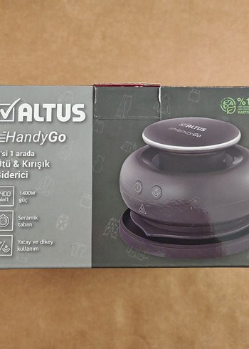 Altus HandyGo kırışıklık giderici ütü. sıfır
