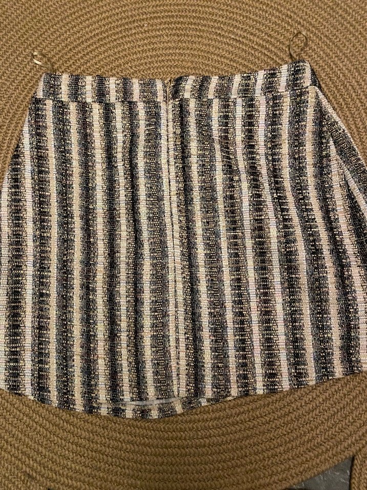 Adil Işık Marka Tüvit Mini Etek - Görsel 4