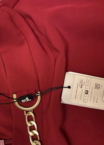 Adil Işık Marka Bordo Kemerli Mini Etek - Görsel 3