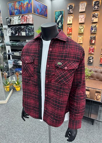 Diğer Lacoste Regular Fit Kirmizi Mevsimlik