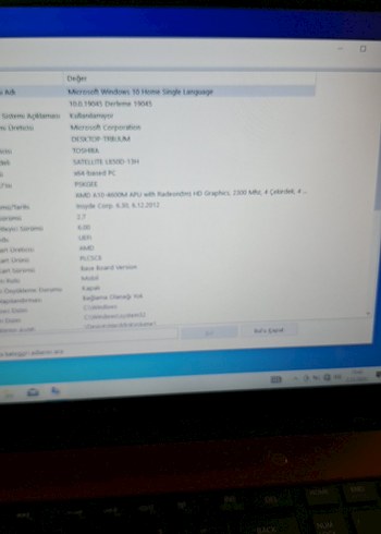 Toshiba laptop uygun fiyatlı - Görsel 5