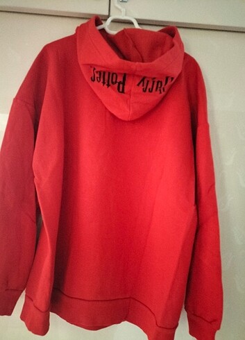Defacto DeFacto Harry Potter içi polarlı oversize sweatshirt