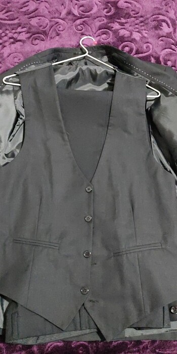 Diğer Siyah takım elbise slim fit