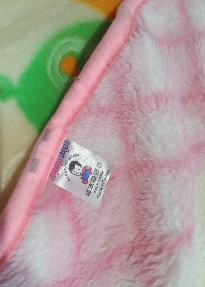 Kız bebek battaniye - Görsel 4