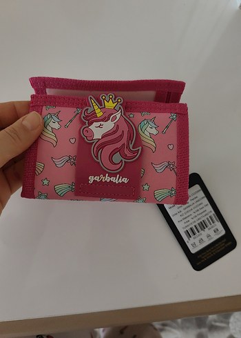 Renkli Baskılı Unicorn Kiz çocuk Cüzdanı - Görsel 2