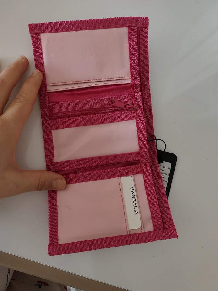 Renkli Baskılı Unicorn Kiz çocuk Cüzdanı - Görsel 3