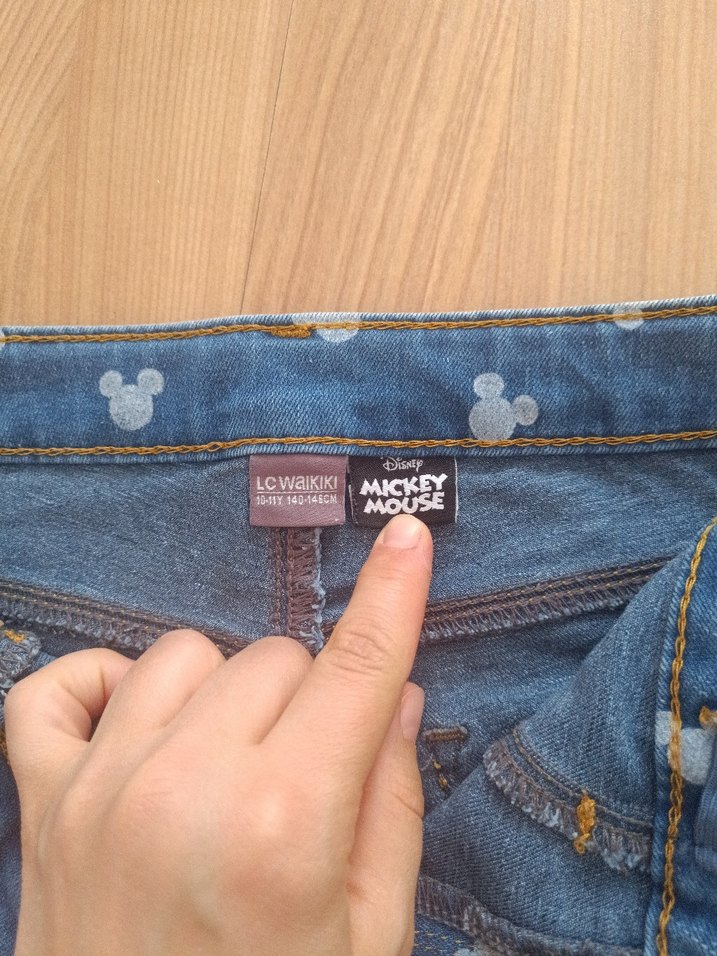 kız çocuk kot pantolon - Görsel 3