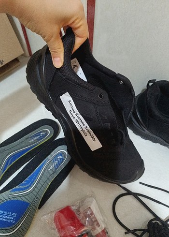 Siyah Erkek Spor Ayakkabı Bağcıkları - Görsel 5