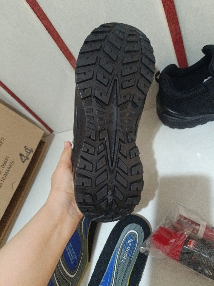 Siyah Erkek Spor Ayakkabı Bağcıkları - Görsel 3