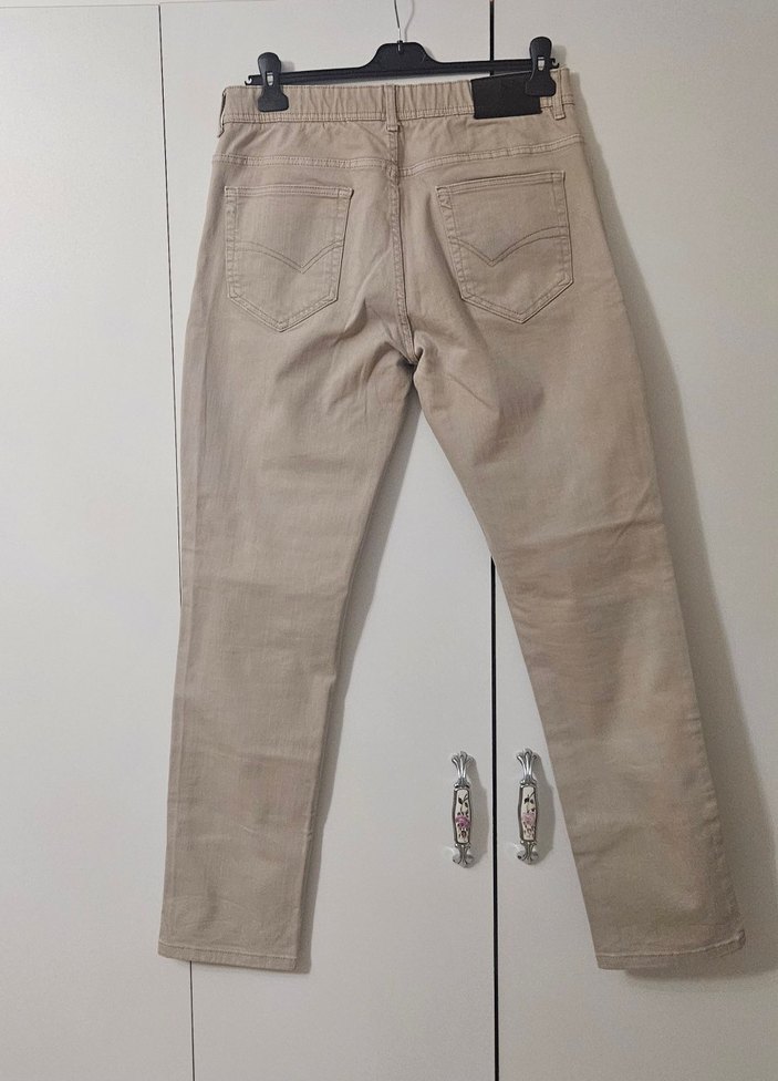 Bej Regular Fit Erkek Pantolon - Görsel 2