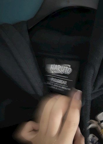 Kapüşonlu naruto Baskılı Sweatshirt bershka - Görsel 3