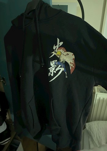 Kapüşonlu naruto Baskılı Sweatshirt bershka - Görsel 2
