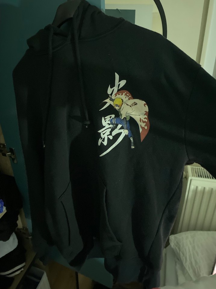 Kapüşonlu  naruto Baskılı Sweatshirt bershka - Görsel 2