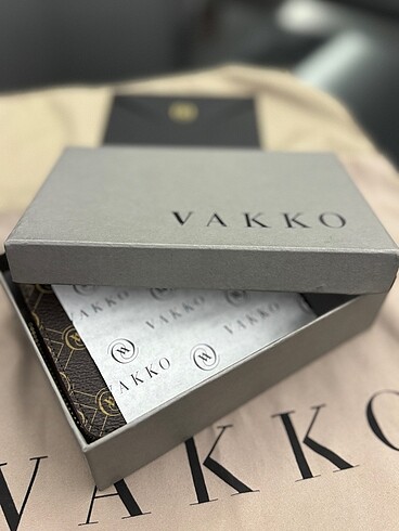 Beden kahverengi Renk vakko cüzdan