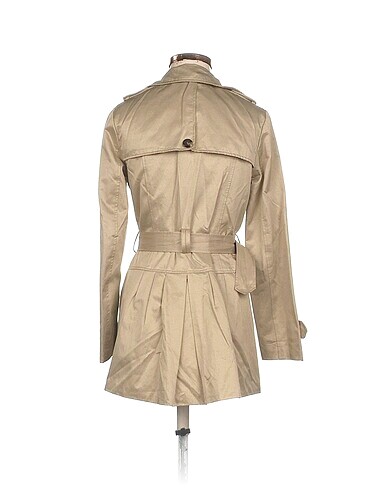 38 Beden Koton Trenchcoat %70 İndirimli.