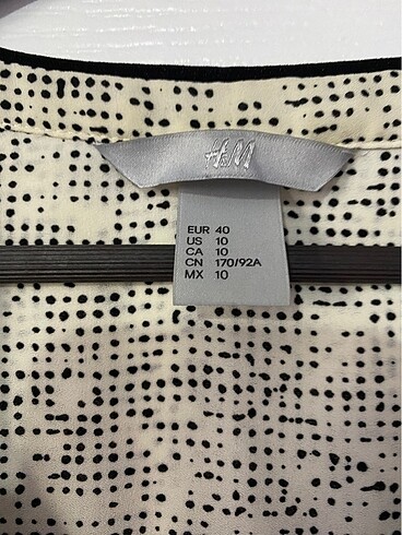 40 Beden H&M bluz 40 beden