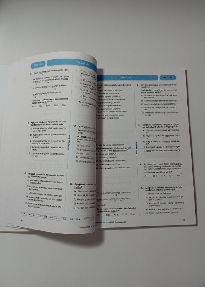 10. sınıf edebiyat test kitapi - Görsel 3