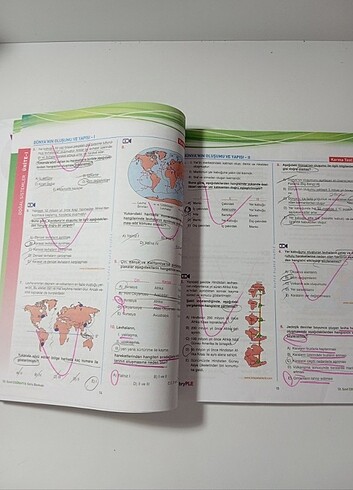 10. Sınıf coğrafya test kitabi  - Görsel 2
