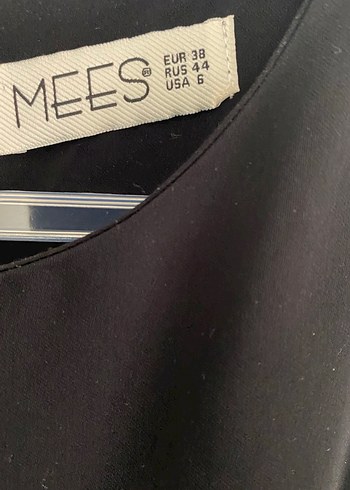 Siyah Kolsuz Uzun Kadın kumaş abiye Tulum - Görsel 2