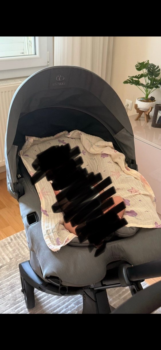 Stokke Gri Bebek Arabası - Görsel 4