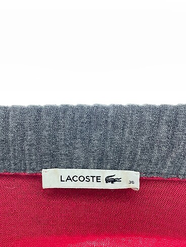 36 Beden pembe Renk Lacoste Kazak / Triko %70 İndirimli.