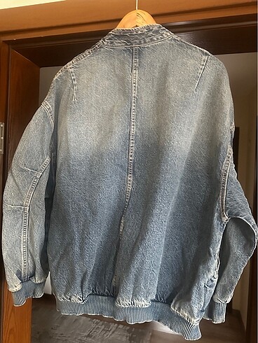 m Beden Oversize kot denim ceket