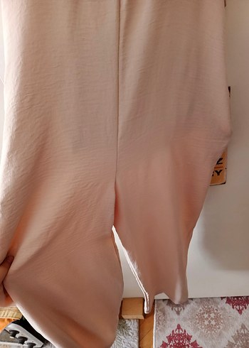 Bej Desenli Kadın Tulum - Görsel 5