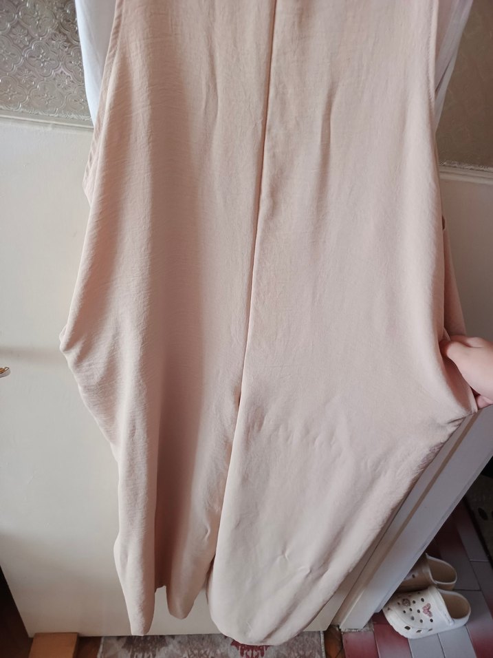 Bej Desenli Kadın Tulum - Görsel 4