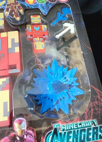  Beden Renkli Minecraft Avengers Aksiyon Figürü Seti