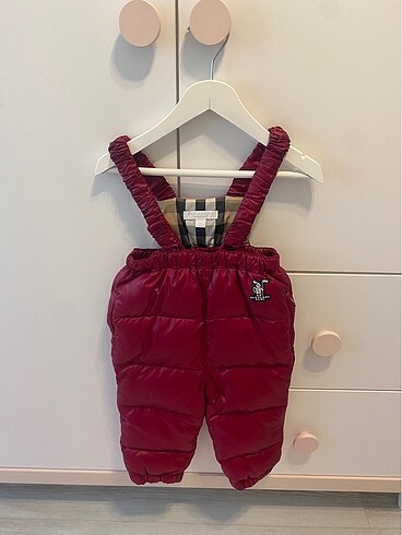 Orijinal Burberry Kız Bebek Yağmurluk Pantolon