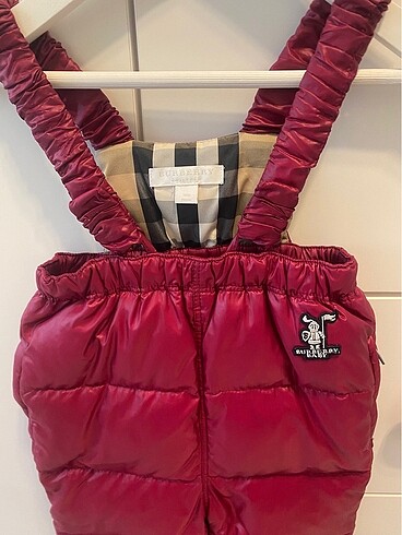 Burberry Orijinal Burberry Kız Bebek Yağmurluk Pantolon