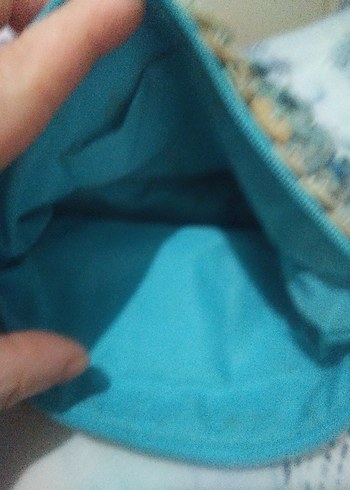 Düğmeli Turkuaz Bohem Kadın çanta fiyat - Görsel 4