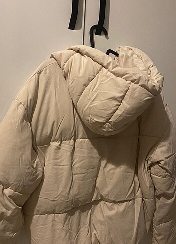 Bershka Bershka şişme mont bej renk