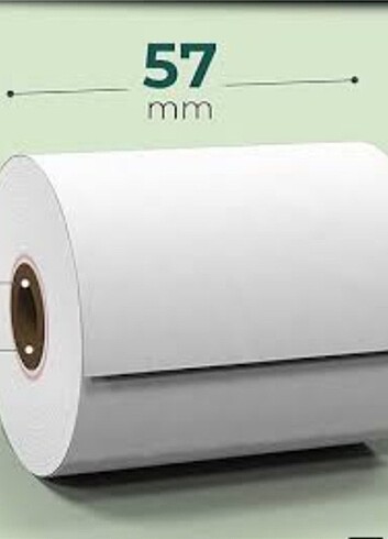 Mini Termal Yazıcı Etiket (Yapışkansız) 