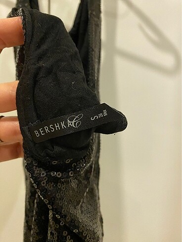 s Beden Bershka Gece Elbisesi