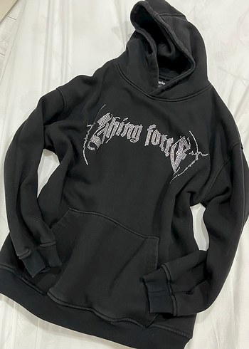 Koton Shiny Force Siyah Sweatshirt