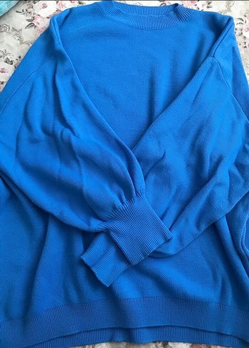 Mavi Kadın Salaş Triko Kazak - Görsel 2