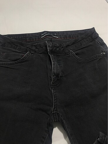 30 Beden gri Renk Koton jean