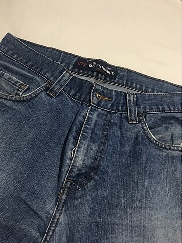 30 Beden mavi Renk Jean pan