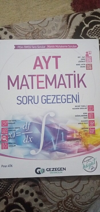 2024 gezegen yayınları AYT MATEMATİK 