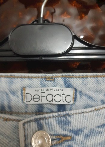 Kadın Mavi Midi Denim Pantolon - Görsel 3