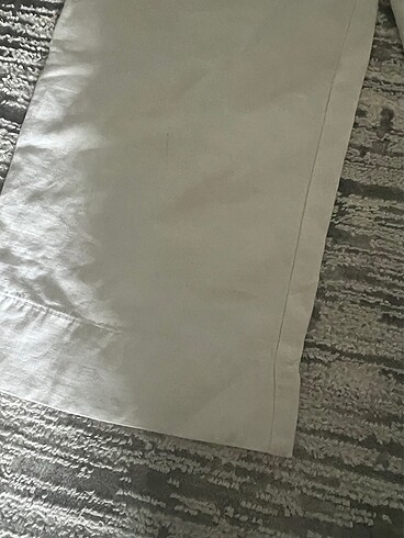 9 Yaş Beden beyaz Renk Zara keten pantolon