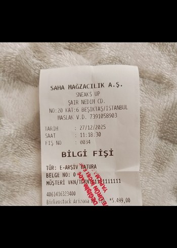 Birkenstock Arizona Beyaz Terlik - Görsel 7