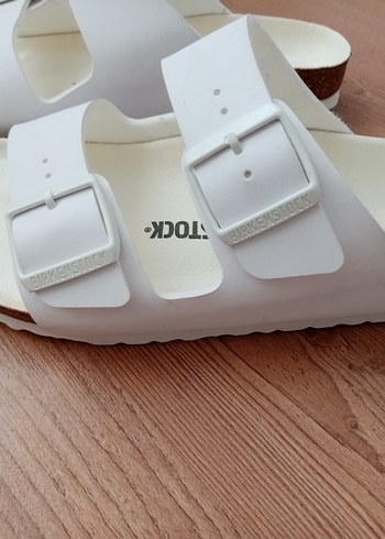 Birkenstock Arizona Beyaz Terlik - Görsel 4