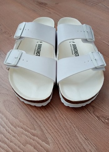 Birkenstock Arizona Beyaz Terlik - Görsel 3