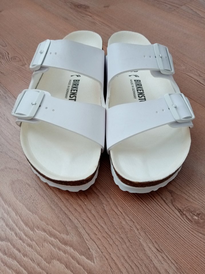 Birkenstock Arizona Beyaz Terlik - Görsel 3