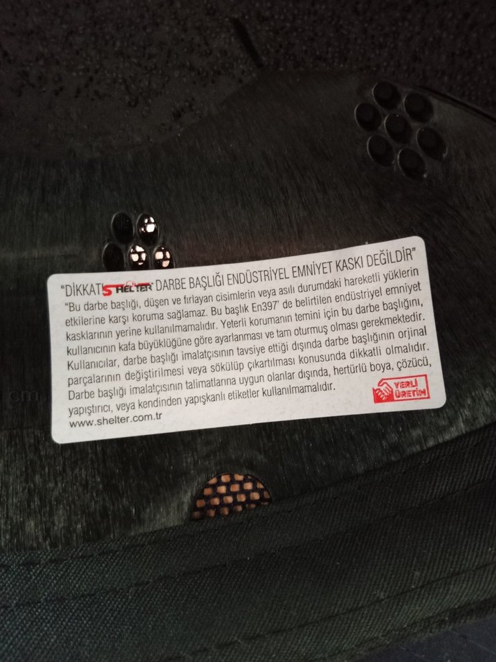 İş Güvenliği Şapka Kasket - Görsel 4